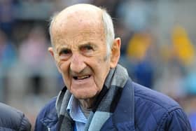 Lewis Jones, seen at Headingley on Boxing Day, 2023. One of the greatest player in rugby league's history, the former Leeds Championship winner has died, aged 92.