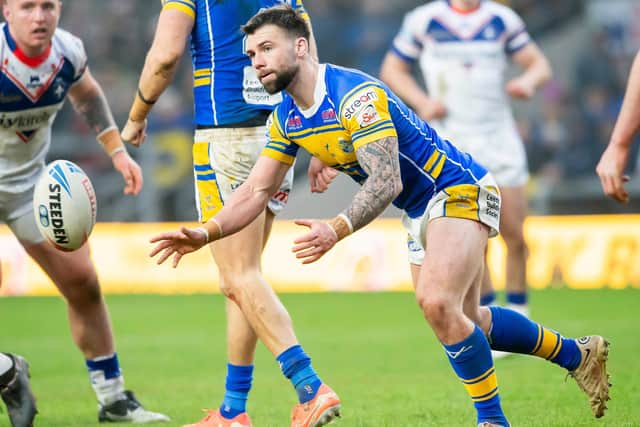Hooker Andy Ackers will return to Leeds Rhinos' 17 against St Helens. Picture by Allan McKenzie/SWpix.com.