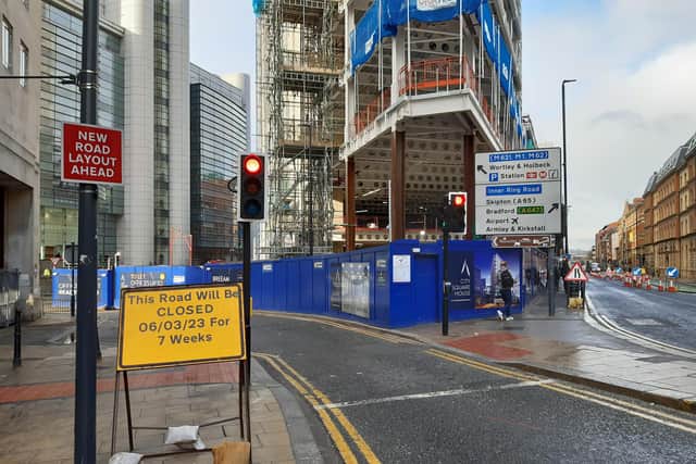 The closure comes as the latest phase of the ongoing City Square works get underway. Picture: National World
