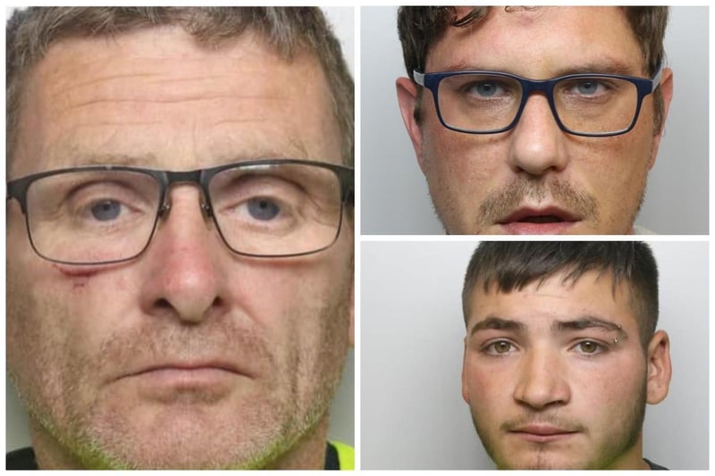 These are the faces of some of the criminals sentenced at Leeds Crown Court this week.