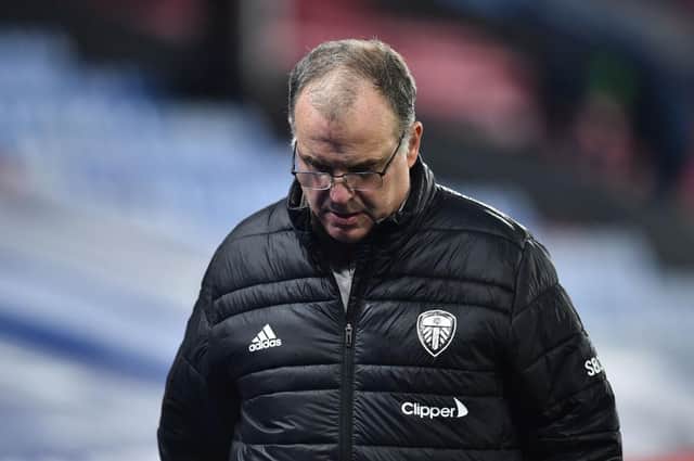 Marcelo Bielsa, Manager of Leeds United (Photo by Glyn Kirk - Pool/Getty Images)