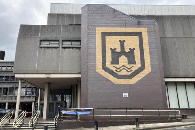 Castleford Civic Centre. LDRS image