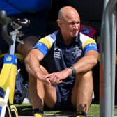 Leeds Rhinos coach Brad Arthur seen before last Sunday's game at Castleford Tigers. Picture by Matthew Merrick/SWpix.com.