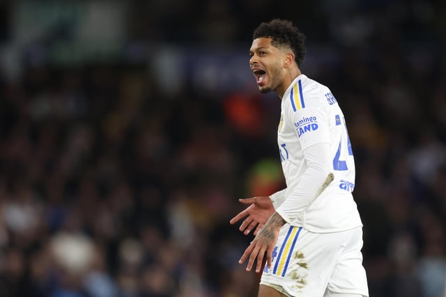 After seven assists and one goal in six matches, Rutter has now gone four games without a goal contribution but his skill on the ball makes him hugely important. Needs a goal but an assist or two would do if Leeds won. Pic: George Wood/Getty Images