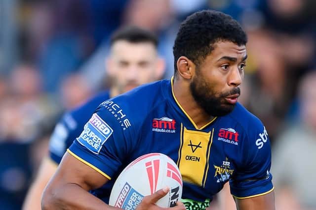 Kallum Watkins reckons Leeds Rhinos are full of confidence after last week's win against St Helens. Picture by Allan McKenzie/SWpix.com.