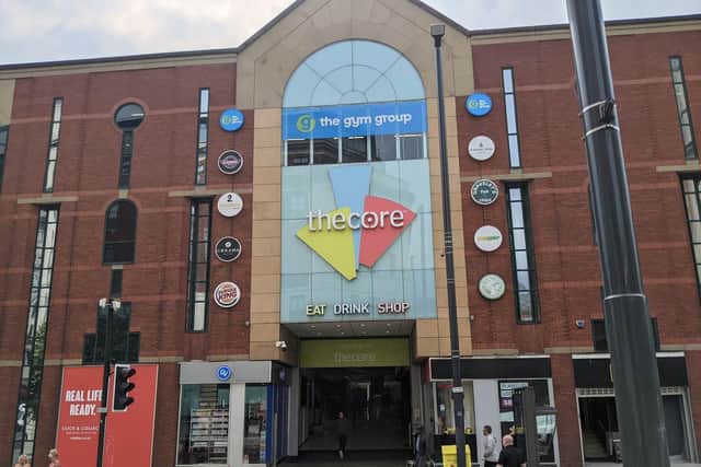 The Core shopping centre, on The Headrow, is set to be demolished