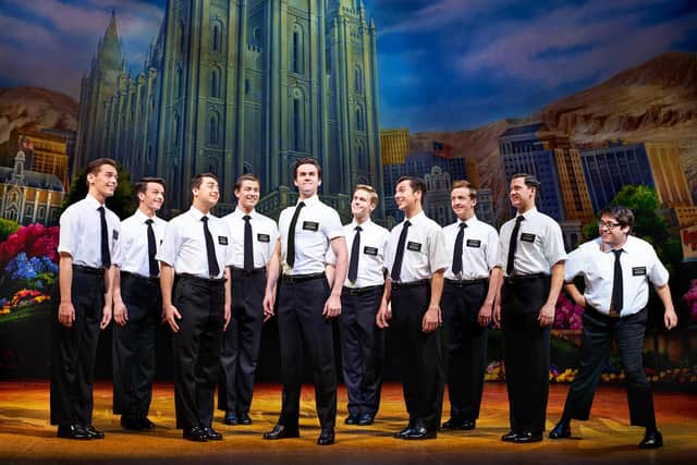 The Book of Mormon is playing from April 19 to May 7