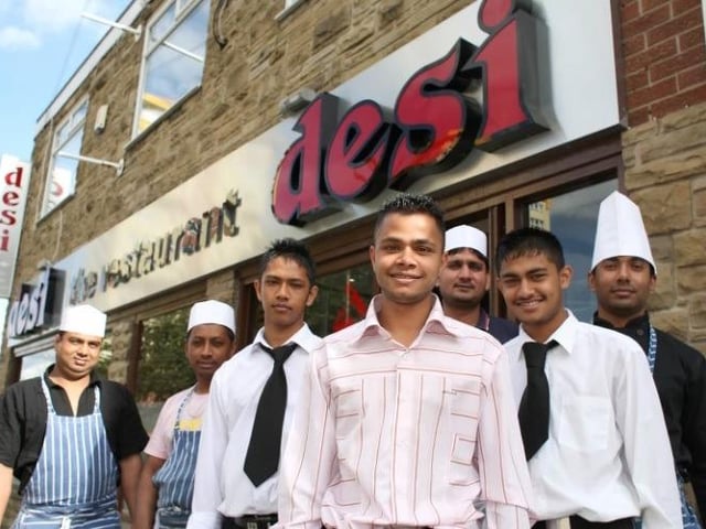 Desi Restaurant, George Street, Wakefield, 2007.