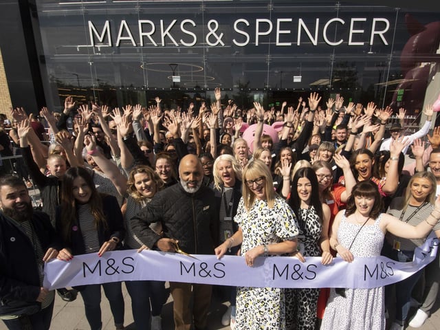 The cafe is one of the largest in-store M&S cafe's in Britain and will feature coffee specially shipped in from Melbourne, Australia