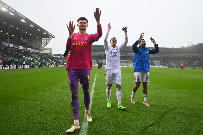 A £4.5m signing who already has one promotion under his belt with Leeds and 159 appearances to his name. Meslier has had his ups and downs but was superb at the end of the title-winning season and his clean sheet record this season is very good. Keeping goal for two promotions would be quite something, if he manages it. Pic: Harry Trump/Getty Images