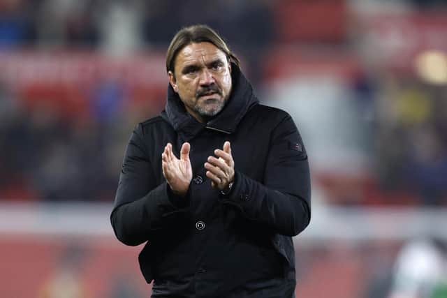 PERSPECTIVE: From Leeds United manager Daniel Farke, above, pictured after Wednesday night's 1-0 defeat at Championship hosts Stoke City. Photo by Nigel French/PA Wire.