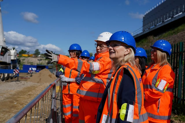 In May, Mayor of West Yorkshire, Tracy Brabin, visited the site to see first hand the progress being made.