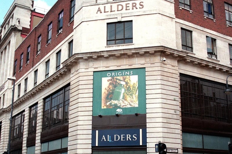 Thousands of people flocked to bag a bargain at a big closing down sale at Allders on The Headrow, which included filling a carrier with all the underwear you could stuff in for a fiver.