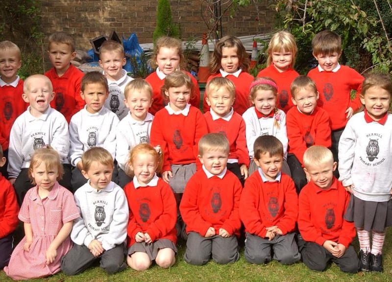 A big day at Bexhill Primary School but can you spot someone you know?