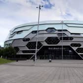 Leeds will bid to host Eurovision 2023 at the First Direct Arena. Pictured inset: The Eurovision Song Contest 2022 winners Kalush Orchestra of Ukraine.