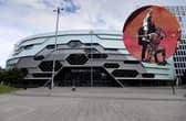 Leeds will bid to host Eurovision 2023 at the First Direct Arena. Pictured inset: The Eurovision Song Contest 2022 winners Kalush Orchestra of Ukraine.