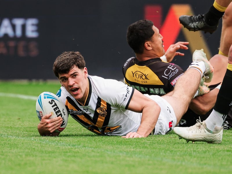 Grade D head contact, 15 penalty points, total points 15.75 - two-match ban and fine.
