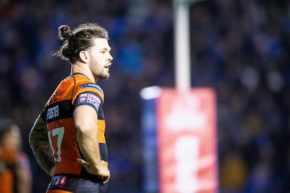 Alex Foster pictured in Tigers kit in 2019. Picture by Allan McKenzie/SWpix.com.