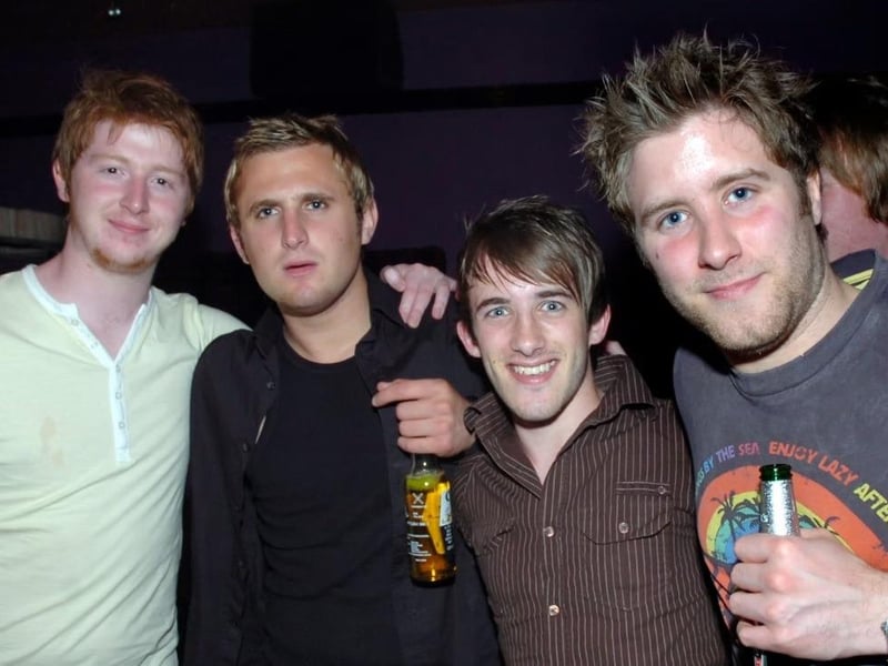 Ben, Craig, Matthew and Dimitri in Bedroom.