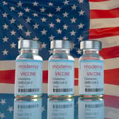 The Moderna vaccine is the second to be made in the US (Picture: Shutterstock)