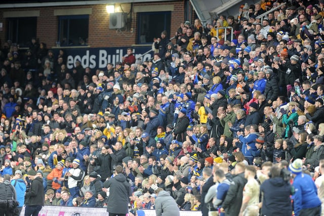 A sold-out crowd of 19,000 boosted the appeal fund set up to raise money for Rob Burrow and his family.