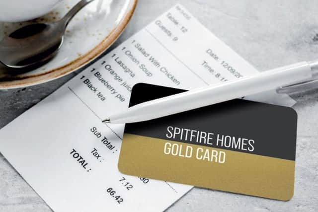 Homeowners can unlock exclusive discounts through their Gold Card which will be valid for twelve months after moving in.