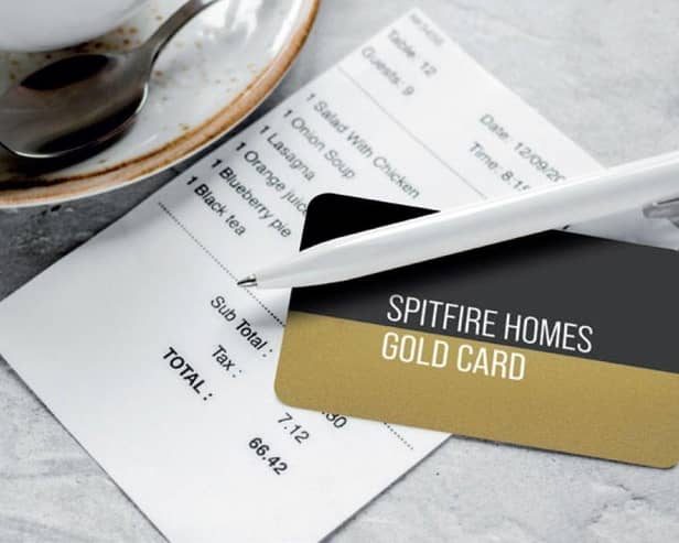 Homeowners can unlock exclusive discounts through their Gold Card which will be valid for twelve months after moving in.