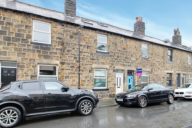 This two bedroom Victorian mid-terraced home in Otley is on the market for £240,000.