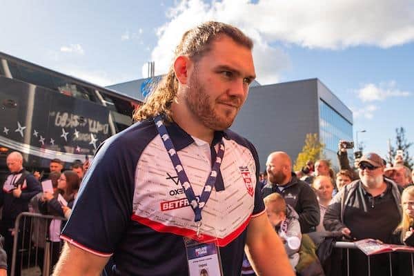 Robbie Mulhern could feature for England at his former home ground on Saturday. Picture by Olly Hassell/SWpix.com.