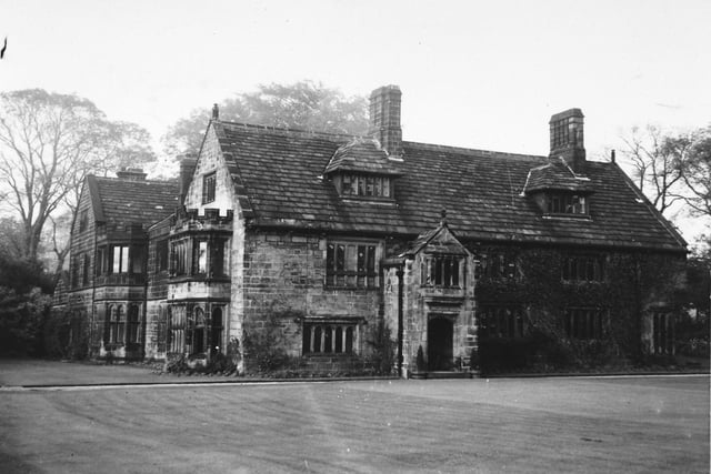 Yeadon Low Hall pictured in October 1956.
