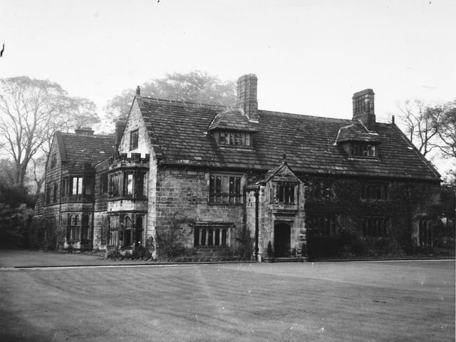 Yeadon Low Hall pictured in October 1956.