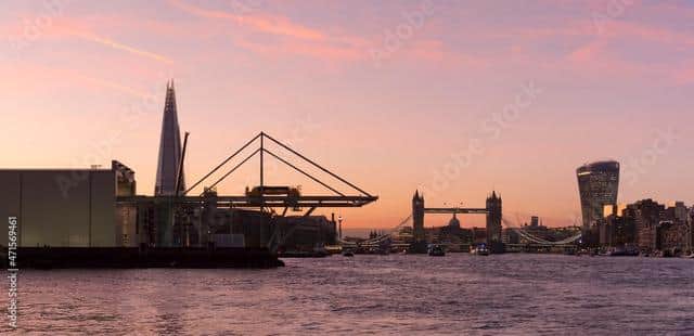 Thames Tideway Tunnel construction site. Photo: Adobe