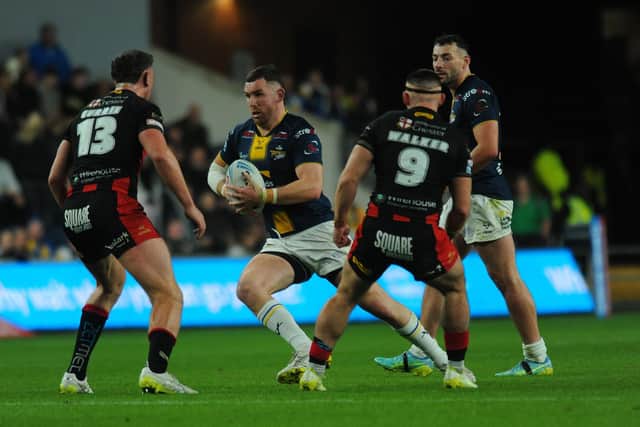 Coach Brad Arthur has wished all Leeds Rhinos' departing players - including Cameron Smith, seen during last week's semi-final defeat by Warrington Wolves - well for the future. Picture by Steve Riding.