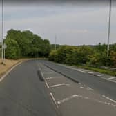 The crash happened on the Stanningley Bypass junction with the B6155 slip road. Picture: Google