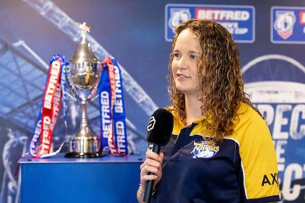 Leeds Rhinos coach Lois Forsell. Picture by Allan McKenzie/SWpix.com.