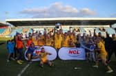 National Conference champions Hunslet ARLFC are onme win away from facing St Helens in the Betfred Challenge Cup. Picture by Alex Shenton.