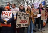 Junior doctors went on strike earlier this month