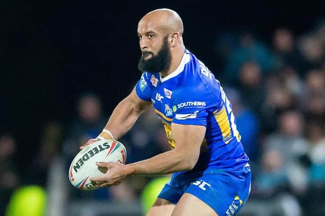 Jamie Jones-Buchanan seen during his final season as a Leeds Rhinos player, in 2019. Picture by Allan McKenzie/SWpix.com.