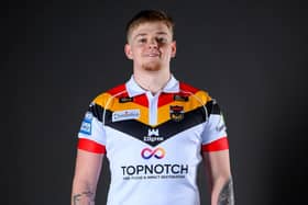 Alfie Leake has joined Hunslet RLFC on loan from Bradford Bulls. Picture by Allan McKenzie/SWpix.com.