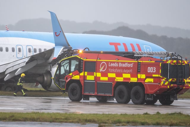 An airport spokesperson said: “We can confirm there are no reported injuries from this incident and that all passengers have now safely disembarked the aircraft.