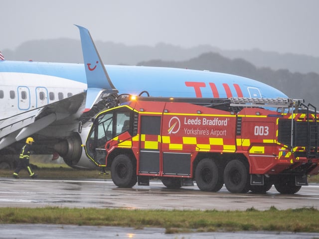 An airport spokesperson said: “We can confirm there are no reported injuries from this incident and that all passengers have now safely disembarked the aircraft.