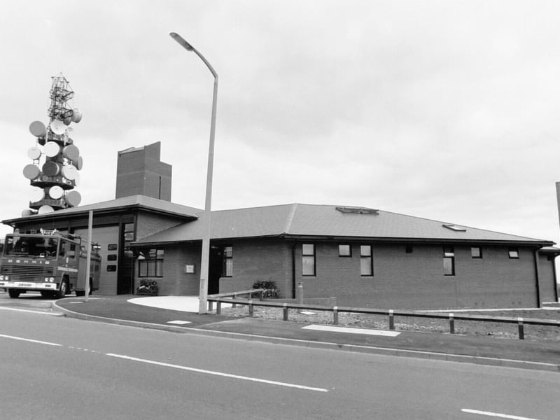 Cookridge Fire Station in 1990.