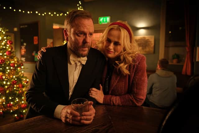Kiefer Sutherland and Rebel Wilson in Tinsel Town Courtesy of Brainstorm Media