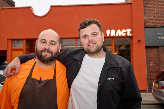 Owner Brad and Chef Kez
