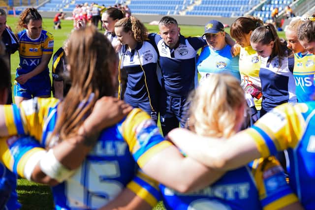 Leeds Rhinos Women are targeting a Wembley return. (Photo: Olly Hassell/SWpix.com)