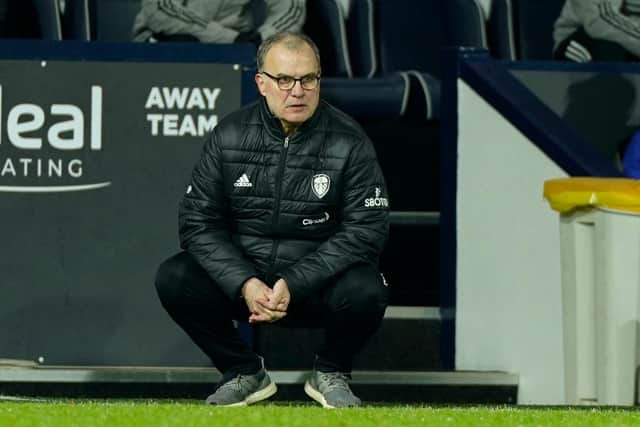Marcelo Bielsa, Manager of Leeds United. (Photo by Tim Keeton - Pool/Getty Images)