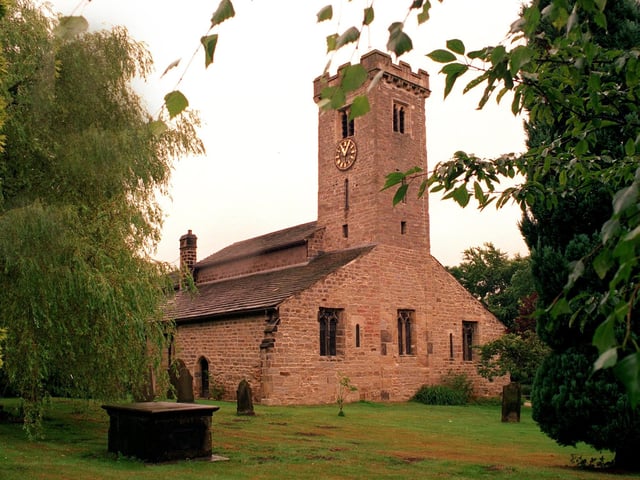 The tower is the oldest part of this church  and dates back to somewhere between 850 and 950 AD.