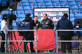 Marcelo Bielsa interviewed by media prior to the Premier League match between Leeds United and Chelsea at Elland Road on March 13, 2021.