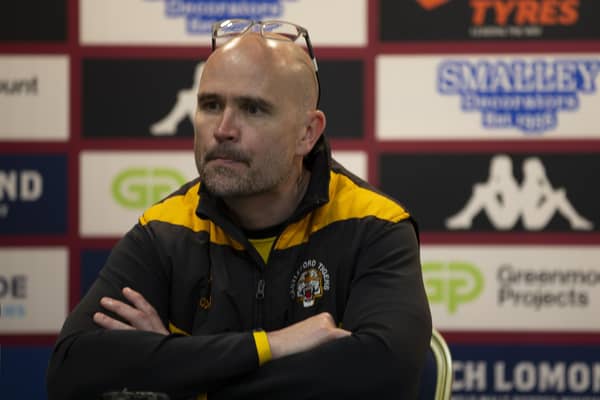 Castleford Tigers coach Craig Lingard. Picture by John Victor.