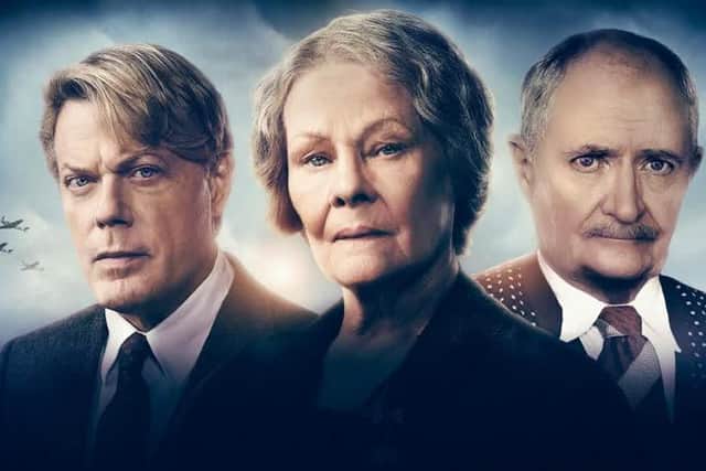Six Minutes to Midnight stars award-winning actress Judi Dench, alongside Eddie Izzard (Picture: Sky Cinema)